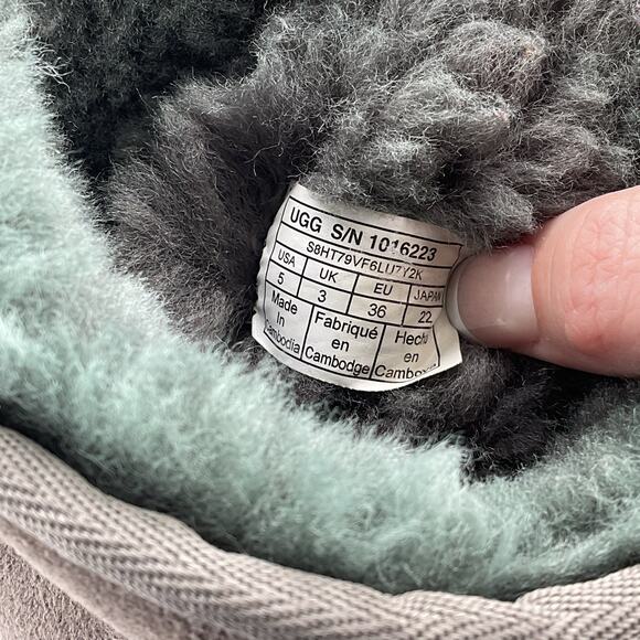 NEW UGG Women’s Classic II Short Boots Grey Size 5 - Picture 5 of 10